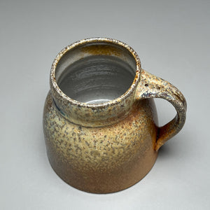 Mug #1 in Salt and Ash Glazes, 4.5"h (Silas Bradley)