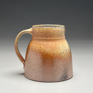 Mug #1 in Salt and Ash Glazes, 4.5"h (Silas Bradley)