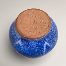 Load image into Gallery viewer, Miniature Dimpled Globe Vase in Opal Blue, 3.5"h (Ben Owen III)
