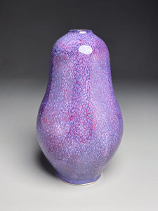 Gourd Vase #2 in Purple Haze/ Pomegranate, 9.25"h (Ben Owen III)