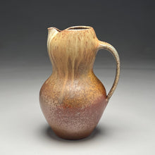 Load image into Gallery viewer, Pitcher in Salt and Ash Glazes, 8&quot;h (Silas Bradley)
