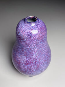 Gourd Vase #2 in Purple Haze/ Pomegranate, 9.25"h (Ben Owen III)