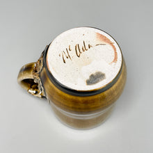Load image into Gallery viewer, 12 oz. Mug #3 in Amber Celadon, 3.75&quot;h (Elizabeth McAdams)
