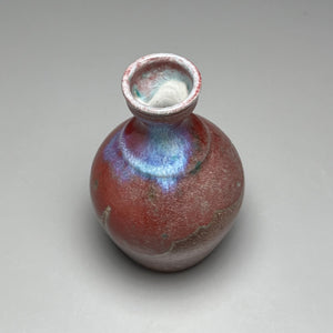 Bottle in Aurora and Salt Glazes, 5.25"h (Silas Bradley)