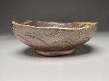Load image into Gallery viewer, Carved Bowl in Salt and Natural Ash, 8&quot;d. (Elizabeth McAdams)
