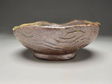 Load image into Gallery viewer, Carved Bowl in Salt and Natural Ash, 8&quot;d. (Elizabeth McAdams)

