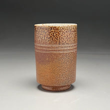 Load image into Gallery viewer, Vessel/Cup #1 in Salt and Ash Glazes, 5&quot;h (Silas Bradley)
