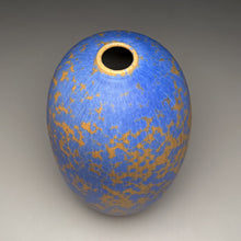 Load image into Gallery viewer, Egg Vase in Stardust Blue, 12.75&quot;h (Ben Owen III)
