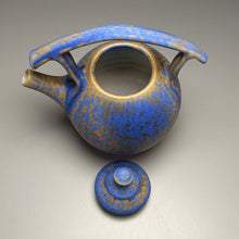 Load image into Gallery viewer, Post-and-Lintel Teapot in Stardust Blue, 8.5&quot;h (Ben Owen III)
