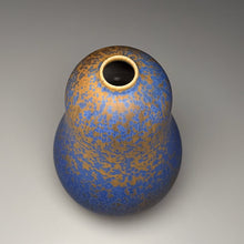Load image into Gallery viewer, Gourd Vase in Stardust Blue, 9.75&quot;h (Ben Owen III)
