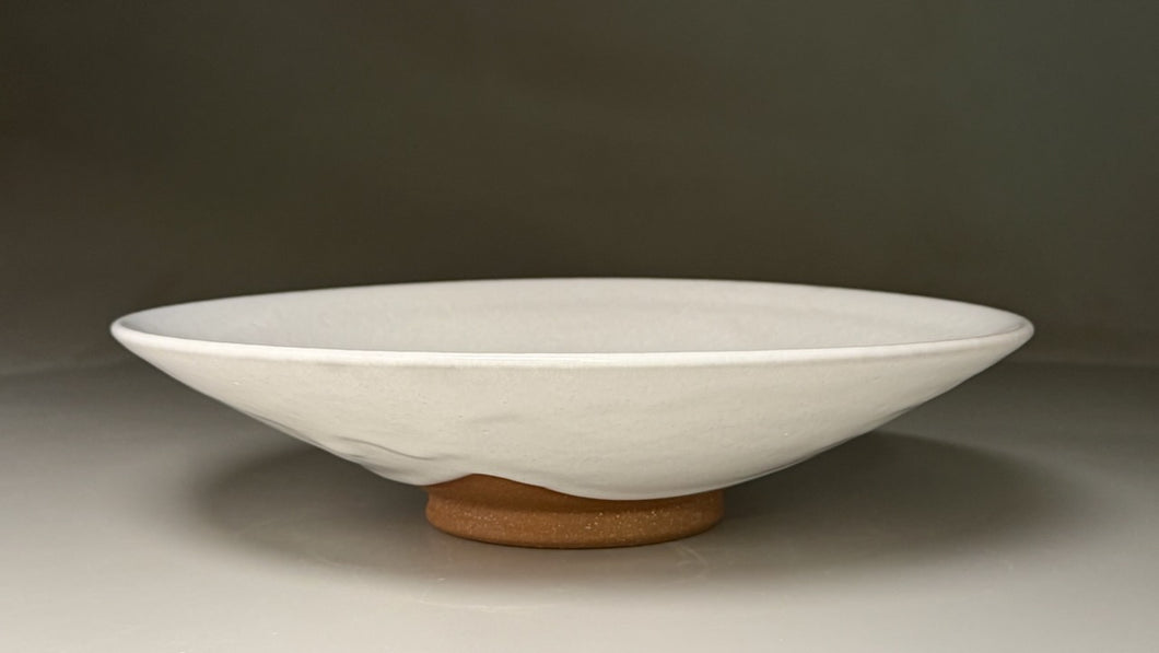 Flair Bowl in Dogwood White, 13.5
