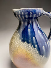 Load image into Gallery viewer, Pitcher #3 in Salt, Ash &amp; Cobalt, 9&quot;h (Ben Owen III)
