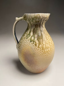 Pitcher #3 in Salt, Ash & Cobalt, 9"h (Ben Owen III)