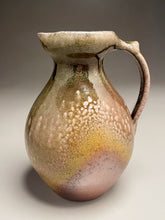 Load image into Gallery viewer, Pitcher #4 in Salt, Ash &amp; Cobalt, 8.5&quot;h (Ben Owen III)
