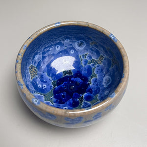 Contour Bowl in Cobalt Crystalline, 4.5"dia. (Ben Owen III)