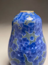 Load image into Gallery viewer, Gourd Vase #1 in Cobalt Crystalline, 5.5&quot;h (Ben Owen III)
