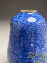 Load image into Gallery viewer, Gourd Vase #2 in Cobalt Crystalline, 5.75&quot;h (Ben Owen III)
