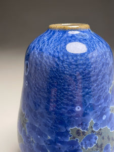 Gourd Vase #2 in Cobalt Crystalline, 5.75"h (Ben Owen III)