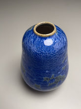 Load image into Gallery viewer, Gourd Vase #2 in Cobalt Crystalline, 5.75&quot;h (Ben Owen III)
