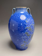 Load image into Gallery viewer, Tang Vase in Cobalt Crystalline, 11&quot;h (Ben Owen III)
