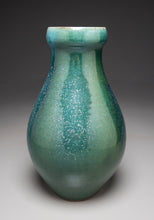 Load image into Gallery viewer, Gourd Flower Vase in Patina Green, 12.25"h (Ben Owen III)
