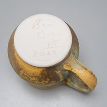 Load image into Gallery viewer, Mug #5 in Stardust Green, 4.5"h (Ben Owen III)
