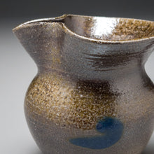 Load image into Gallery viewer, Creamer in Salt Glaze with Cobalt, 4"h (Ben Owen Sr.)
