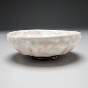 Rice Bowl in Dogwood White, 4.75"dia. (Ben Owen Sr.)