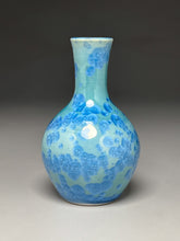 Load image into Gallery viewer, Genie Bottle in Turquoise Crystalline, 6.5"h (Ben Owen III)
