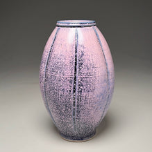 Load image into Gallery viewer, Melon Flower Vase in Nebular Purple, 11.5"h (Ben Owen III)
