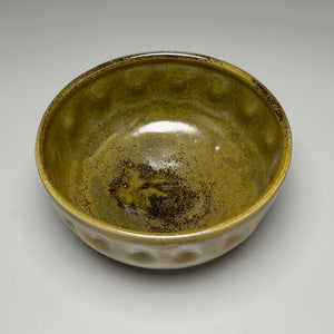 Thumbprint Bowl in Frogskin, 7.5"dia. (Ben Owen Sr.)