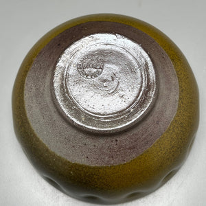 Thumbprint Bowl in Frogskin, 7.5"dia. (Ben Owen Sr.)