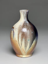 Load image into Gallery viewer, Bottle in Cobalt and Ash Glazes, 6.75"h (Ben Owen III)

