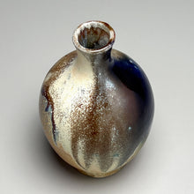 Load image into Gallery viewer, Bottle in Cobalt and Ash Glazes, 6.75"h (Ben Owen III)
