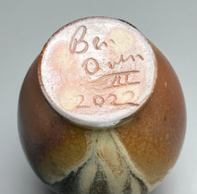 Load image into Gallery viewer, Bottle in Cobalt and Ash Glazes, 6.75"h (Ben Owen III)
