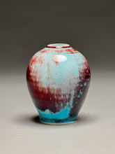 Load image into Gallery viewer, Miniature Egg Vase in Chinese Blue 4"h (Ben Owen III)
