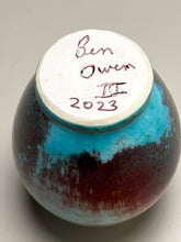 Load image into Gallery viewer, Miniature Egg Vase in Chinese Blue 4"h (Ben Owen III)
