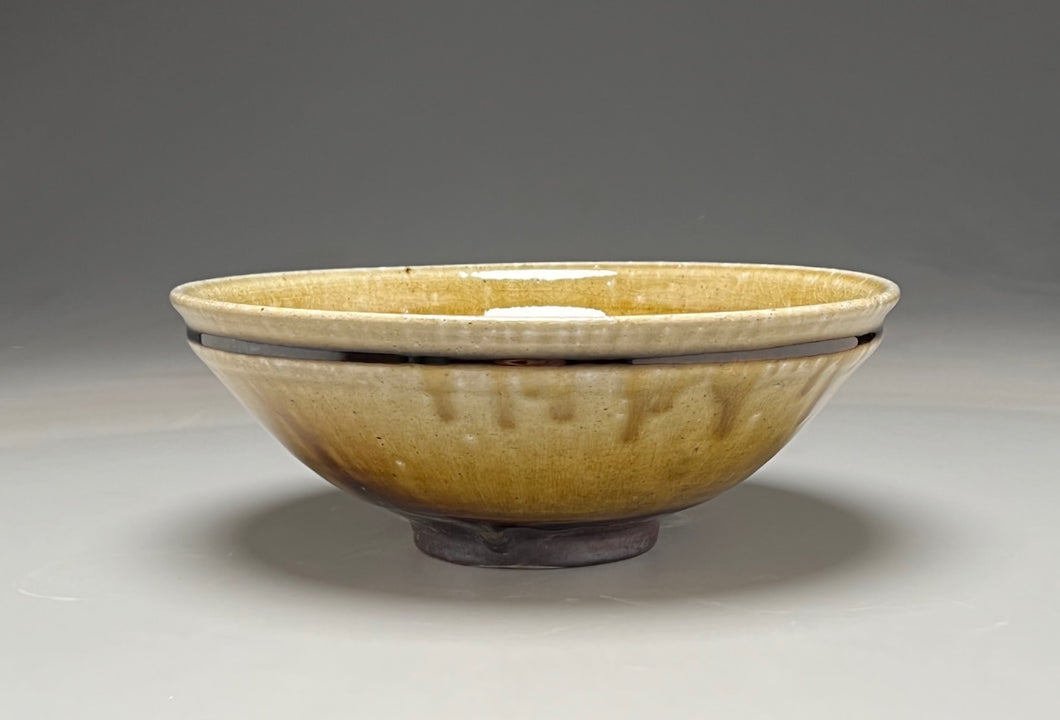 Korean-Style Bowl in Frogskin and Ash Glazes, 9