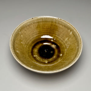 Korean-Style Bowl in Frogskin and Ash Glazes, 9"dia. (Ben Owen Sr.)