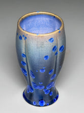Load image into Gallery viewer, Melon Tumbler in Cobalt Crystalline, 6.5"h (Ben Owen III)
