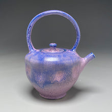 Load image into Gallery viewer, Dimpled Teapot in Nebular Purple, 10.5"h (Ben Owen III)
