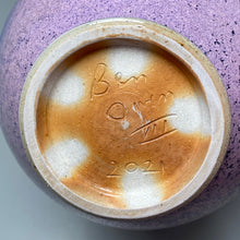 Load image into Gallery viewer, Dimpled Teapot in Nebular Purple, 10.5"h (Ben Owen III)
