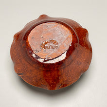 Load image into Gallery viewer, Candle Holder in Brown Tobacco Spit Glaze #1, 2&quot;h (Ben Owen Sr.)
