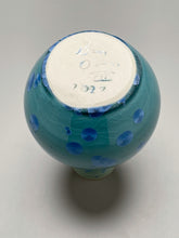 Load image into Gallery viewer, Genie Bottle in Turquoise Crystalline, 6.25"h (Ben Owen III)
