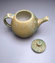 Load image into Gallery viewer, Teapot in Stardust Green, 7"h (Ben Owen III)
