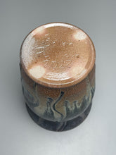 Load image into Gallery viewer, Carved Vase #1 in Salt, Ash &amp; Cobalt Glazes, 6.5&quot;h. (Bryan Pulliam)
