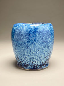 Flower Vase #3 in Blue Ice, 5.75"h. (Bryan Pulliam)