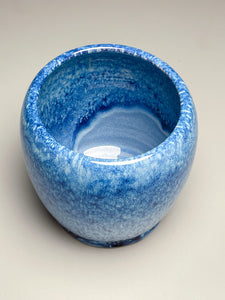 Flower Vase #3 in Blue Ice, 5.75"h. (Bryan Pulliam)
