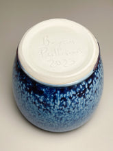Load image into Gallery viewer, Flower Vase #3 in Blue Ice, 5.75&quot;h. (Bryan Pulliam)
