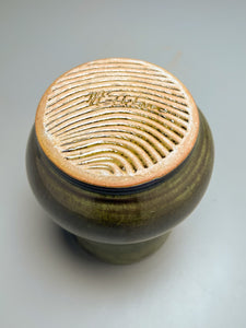 Flower Vase in Green Celadon #1, 5.75"h (Elizabeth McAdams)